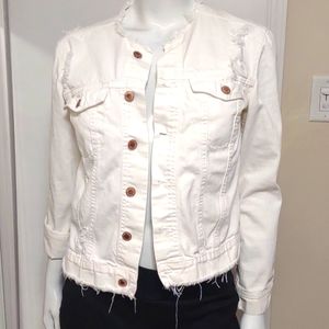 Distressed Joe Fresh Jean Jacket